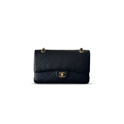 CHANEL MASTER VINTAGE MEDIUM LAMBSKIN CLASSIC FLAP 352470 (25*15*7cm)